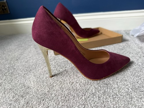 Primark burgundy heels