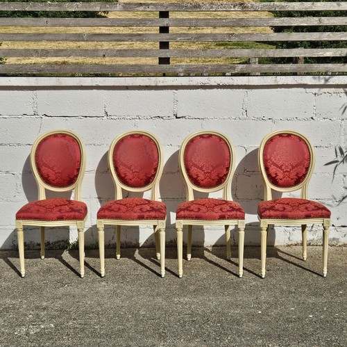 Set antique french damask - set, of