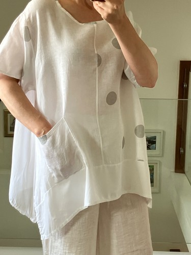 Made italy lagenlook white - made,