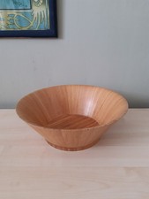 Wooden Fruit  Bowl Bamboo