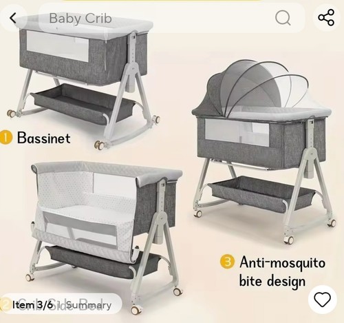 Baby crib mobile - -, portable