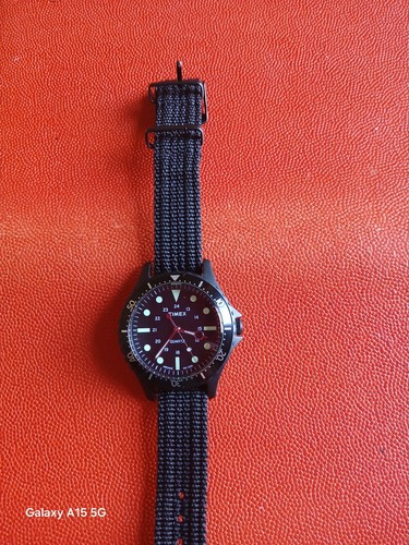 Timex navi harbour 38mm black - harbour,
