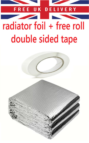 Reflective radiator foil - reflective,