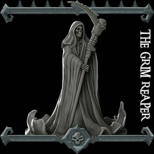 Grim reaper miniature - reaper,