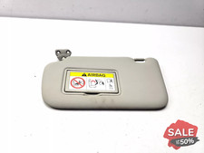NISSAN PULSAR 2015 SUN VISOR FRONT LEFT PASSENGER SIDE NEARSIDE