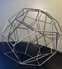 Geometric Geodome Metal Shiny