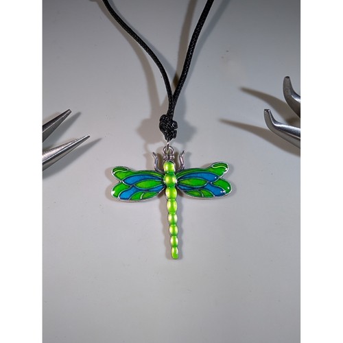 Dragonfly pendant necklace - dragonfly,