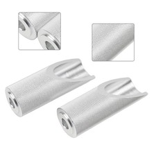 Silver Motorcycle Footpegs