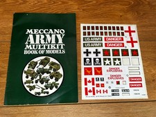 Meccano ARMY Multi Kit Book Of