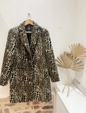 Dept 19 Leopard Print Coat Sz 12