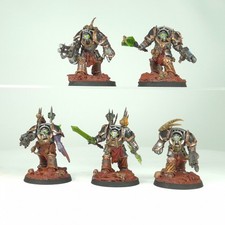 Terminators Iron Warriors Painted Chaos Space Marines Warhammer 40k