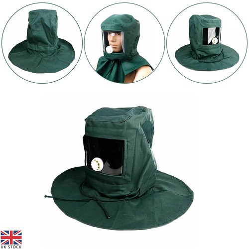 Safety sand blasting hood - safety,