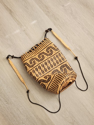 Vintage borneo rattan backpack - vintage,