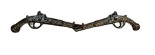 Vintage Cast Brass Flintlock
