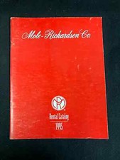 MOLE-RICHARDSON COMPANY RENTAL CATALOG, 1995. ENTERTAINMENT INDUSTRY LIGHTING