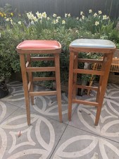 Vintage High Kitchen Stool