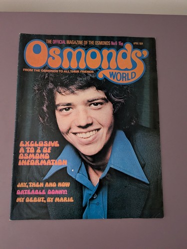 Osmonds world magazine 6 - magazine,