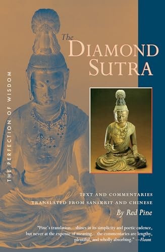 Diamond sutra red - diamond, pine