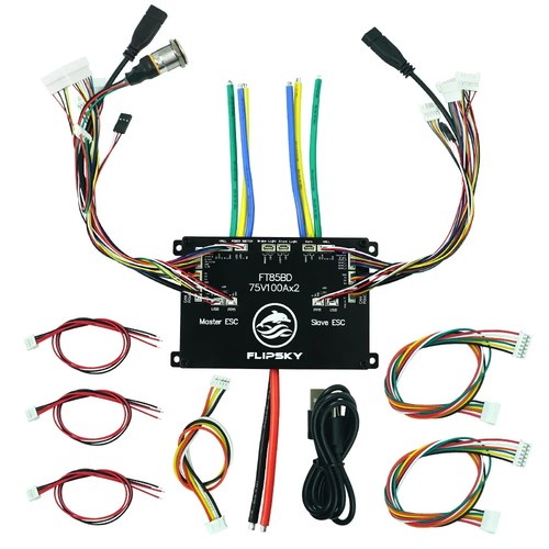 Flipsky ft85bd dual esc 84v - flipsky,