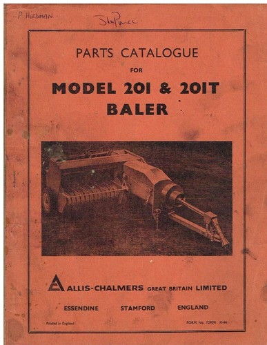 Allis chalmers model - model, &