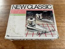 Retro - New Classic - ceramic disc, chrome plated, 3/4" bath pillar taps