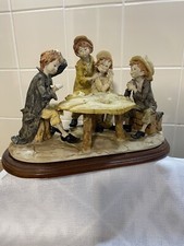 Large vintage table scene - /,