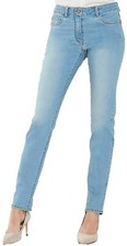 Womens Slim Leg Stretch Denim