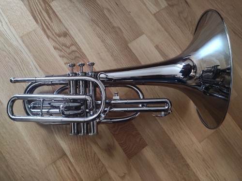 Marching french horn - marching,