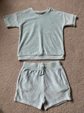 Mint Green Velour T-shirt And