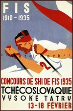 Ski czechoslovakia 1935 - ski,