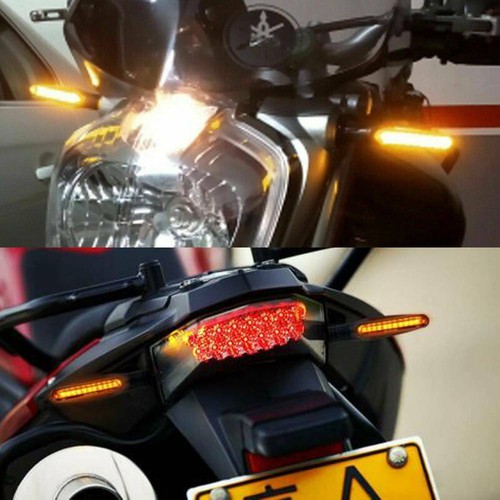 Motorcycle led turn signals - 2x,