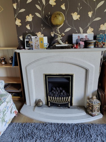 Legend gas fire - fire, coal