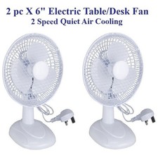 2 X 6" Electric Table Fan 2