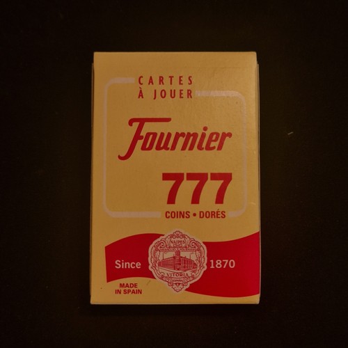 Fournier 777 playing - fournier, cards