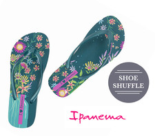 Ipanema Verao Tropical Fem Toe Post thong flip flops Vegan Friendly Sustainable