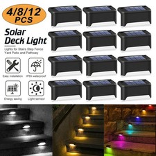 4-12Pack Solar Deck Lights