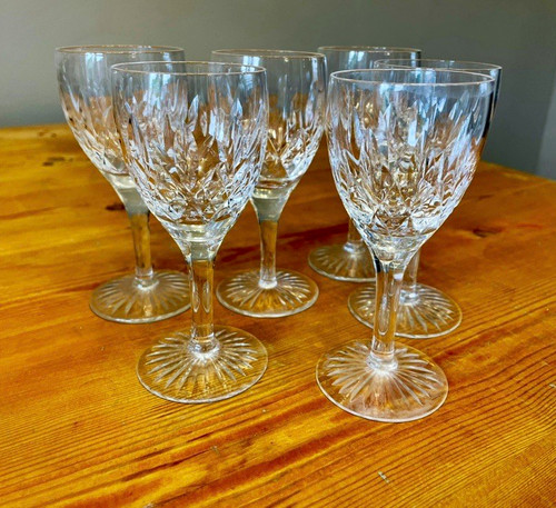 Set crystal glasses - of,