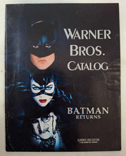 Vintage 1992 Warner Brothers Summer Edition Catalogue Batman Returns Magazine