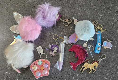 Unicorn plush poof ball - unicorn,