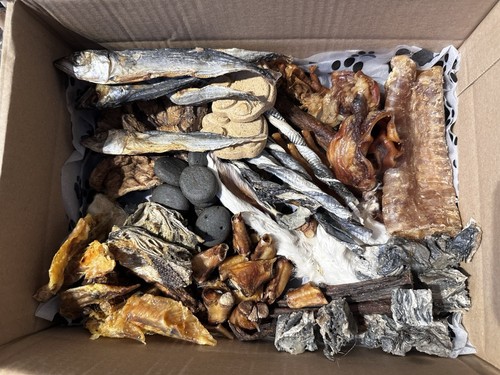 Organic natural dog treat box - organic,