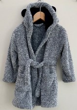 Matalan Dressing Gown Age 18-24 Months hooded baby boys 