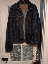 Mens Levi's Denim Jacket Size
