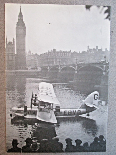 Postcard seaplane imperial - postcard,
