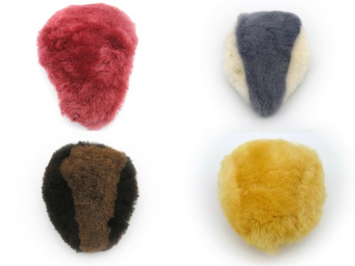 Bicycle seat cover - bicycle, natural