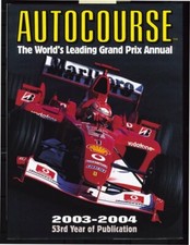 Autocourse 2003-2004: The