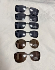 Silhouette Polarized 100% UV Protection Clip On