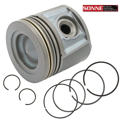 Piston with rings for - piston, fiat