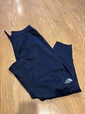 XL Men The North Face Train N Logo Navy Blue Fleece Joggers Track Pants Bottoms