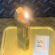 Dunhill Rollagas Gold-Plated Lighter Working Lot 54