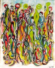 Original mixed media painting